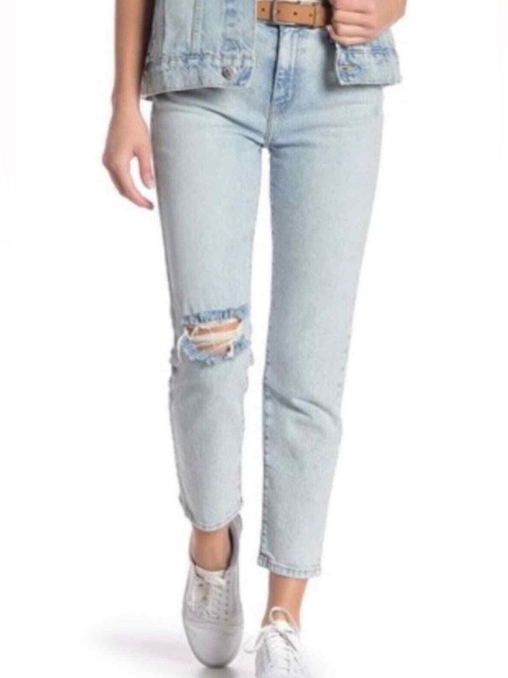 CURRENT ELLIOTT The Vintage Cropped Century Destroy
